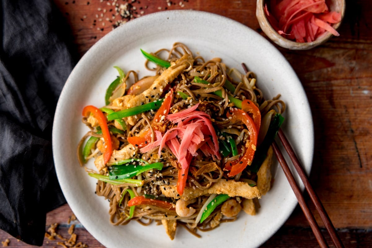 Wagamama-Style Chicken Yakisoba: Easy Homemade Recipe